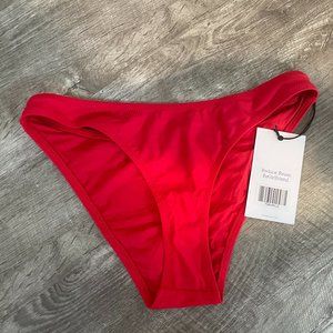 NWT Girlfriend Collective Cheeky Bikini Bottoms (M)